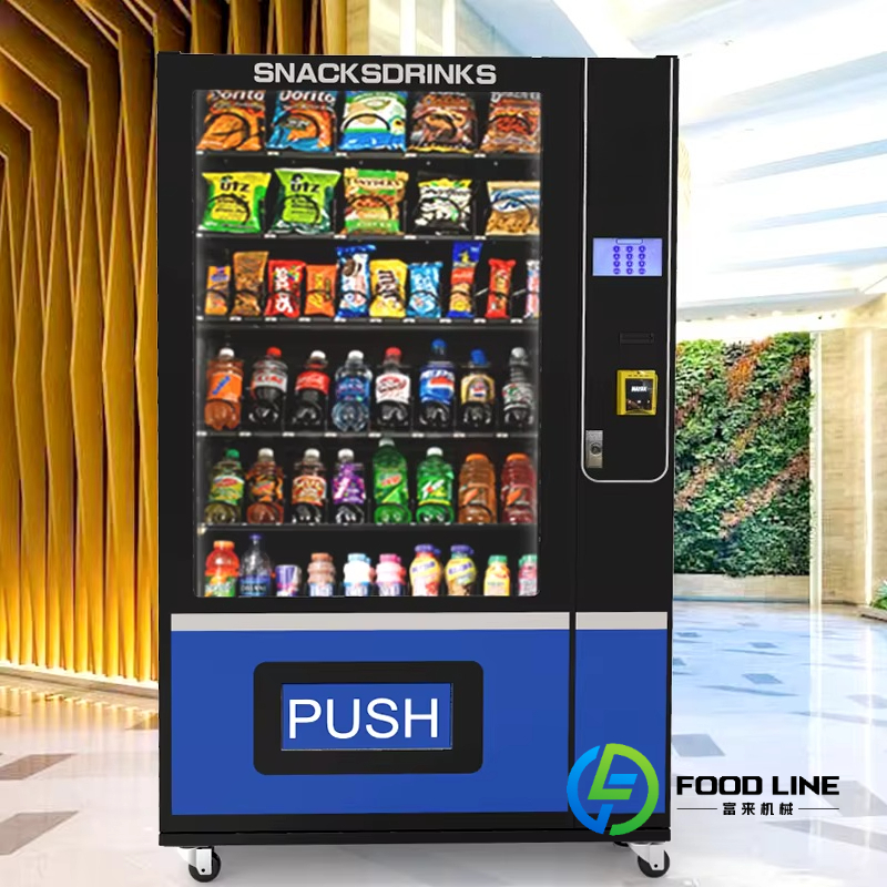 Food Snacks Vending Machine - Customized Combo Vending Machine Large Capacity