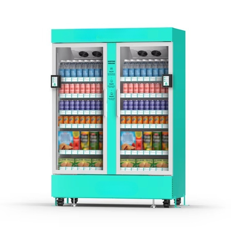 Food Snacks Vending Machine - FOODLINE Customized New AI Smart Vending