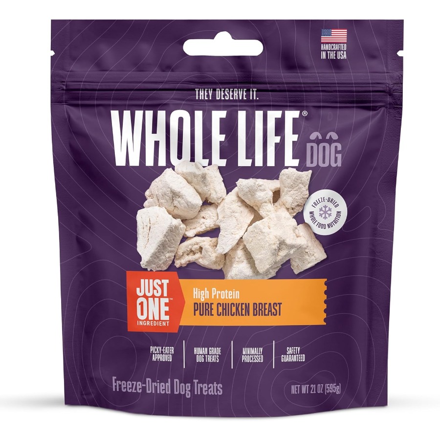 Healthy Snacks Food - Whole Life Dog Just One Chicken