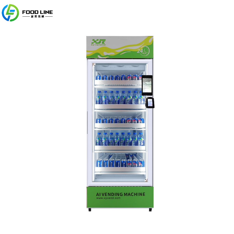 Food Snacks Vending Machine - Customized Smart Food Vending Machine Refrigerated