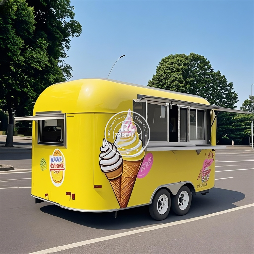 Street Food Trailer  Mobile Ki - Logo Food Snack incelemesi ve fiyatı