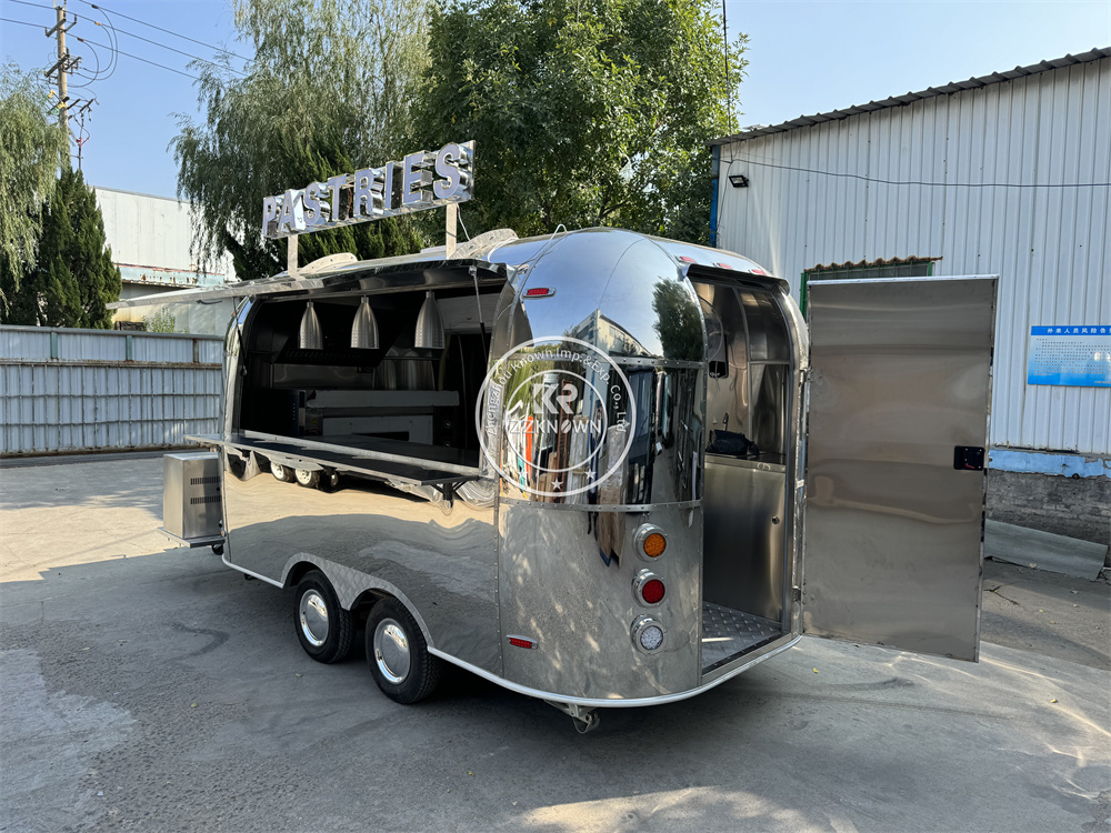 Street Food Trailer  Mobile Ki - Logo Food Snack incelemesi ve fiyatı