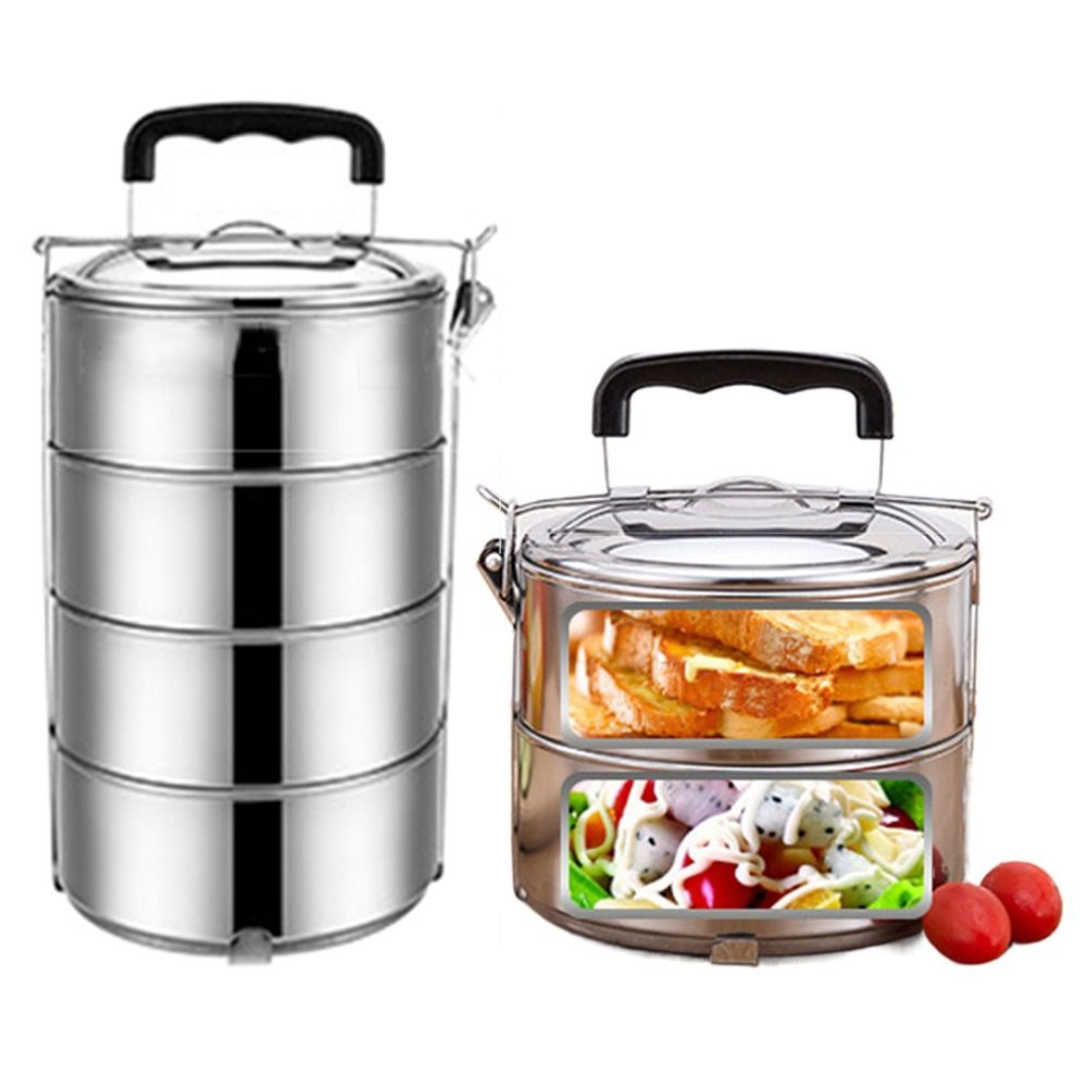 Round Stackable Lunch Snack Bo - Snacks Food Warmer incelemesi ve fiyatı