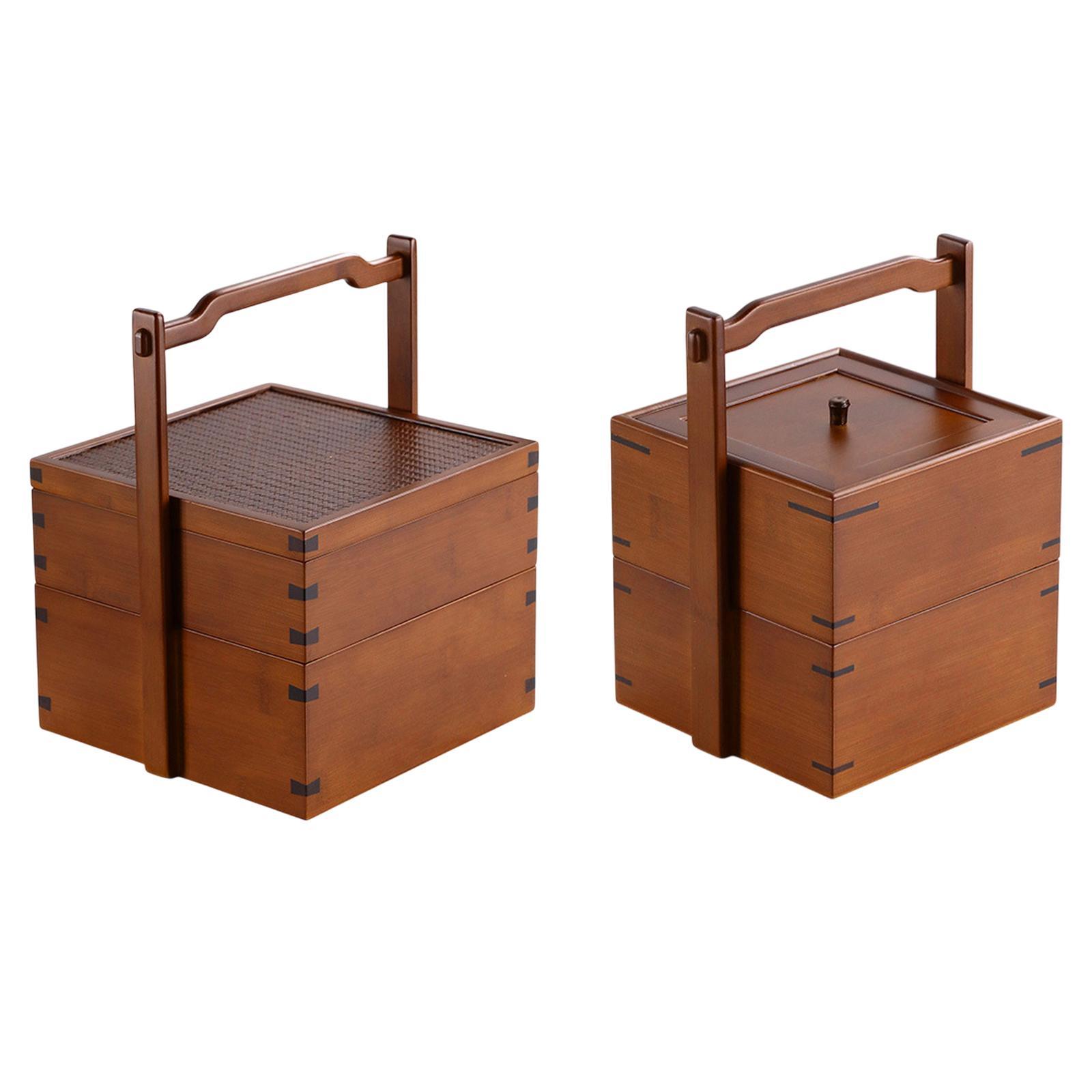 Bamboo Food Storage Box Versat - Snacks Food Gift Baskets incelemesi ve fiyatı