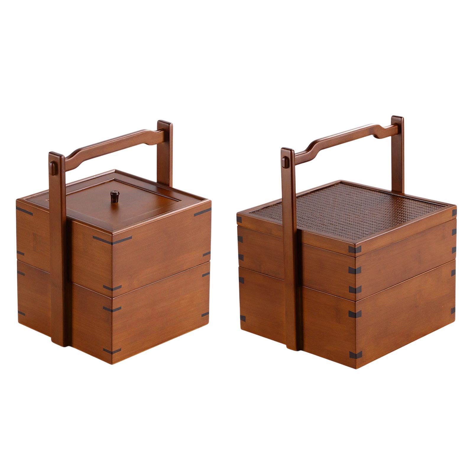 Bamboo Food Storage Box Versat - Snacks Food Gift Baskets incelemesi ve fiyatı