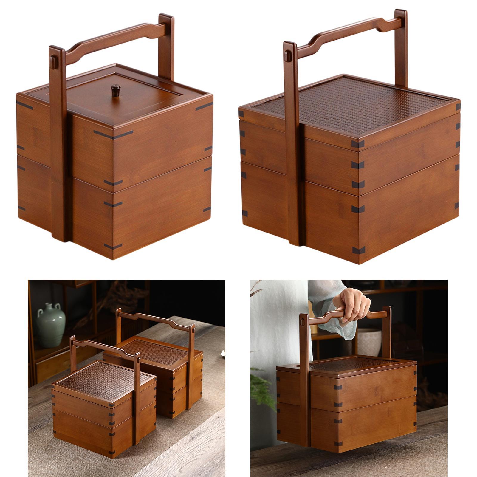 Bamboo Food Storage Box Versat - Snacks Food Gift Baskets incelemesi ve fiyatı