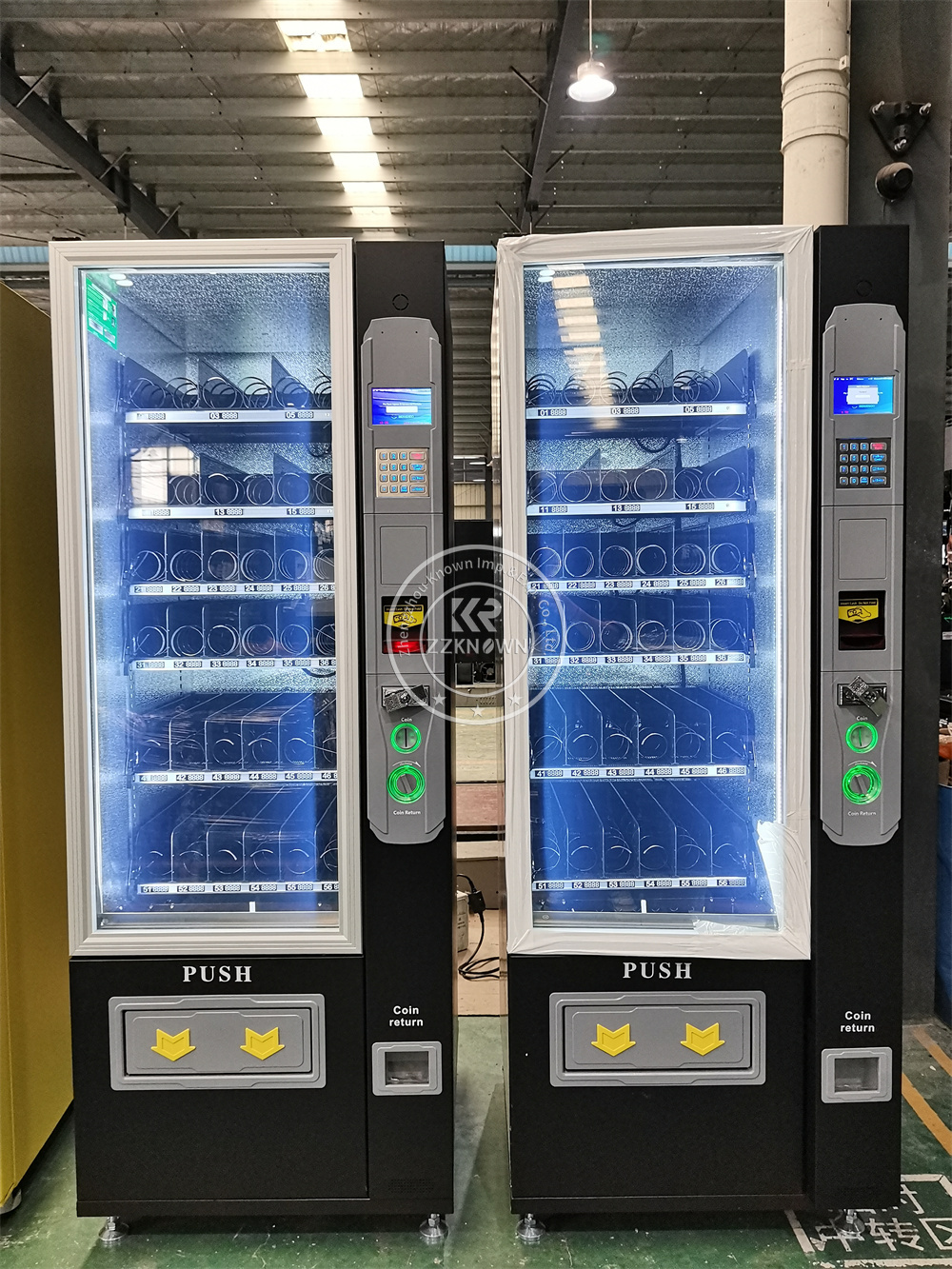 Hot Selling 24 Hours Large Cap - Food Snacks Vending Machine incelemesi ve fiyatı
