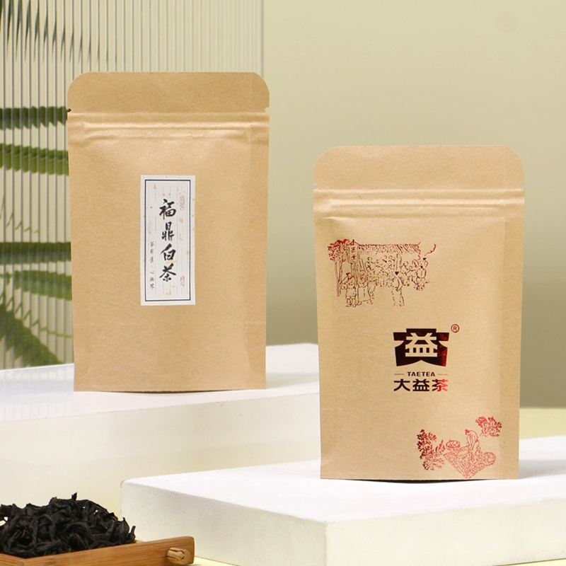 Custom LOGO Brown Kraft Paper  - Logo Food Snack incelemesi ve fiyatı