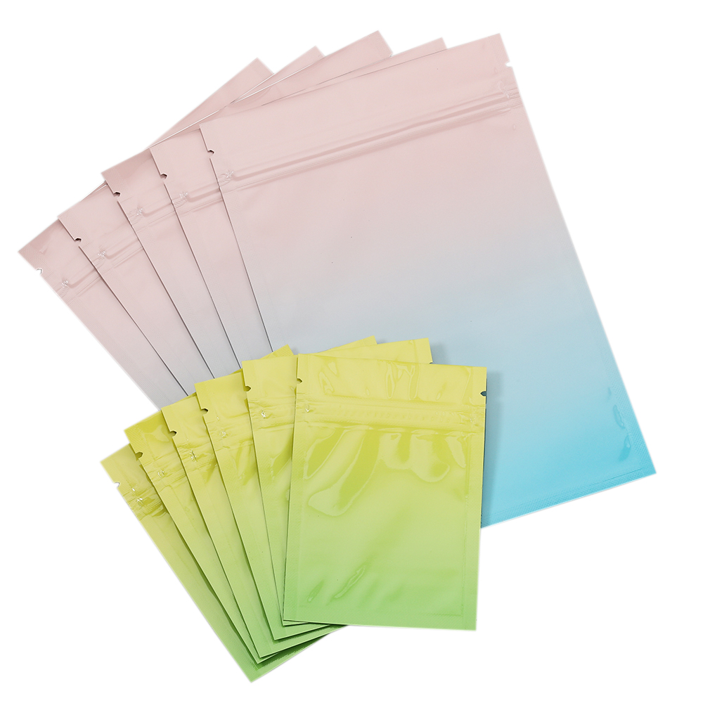 50pcs Gradient Zip Bags Opaque - Food Z incelemesi ve fiyatı
