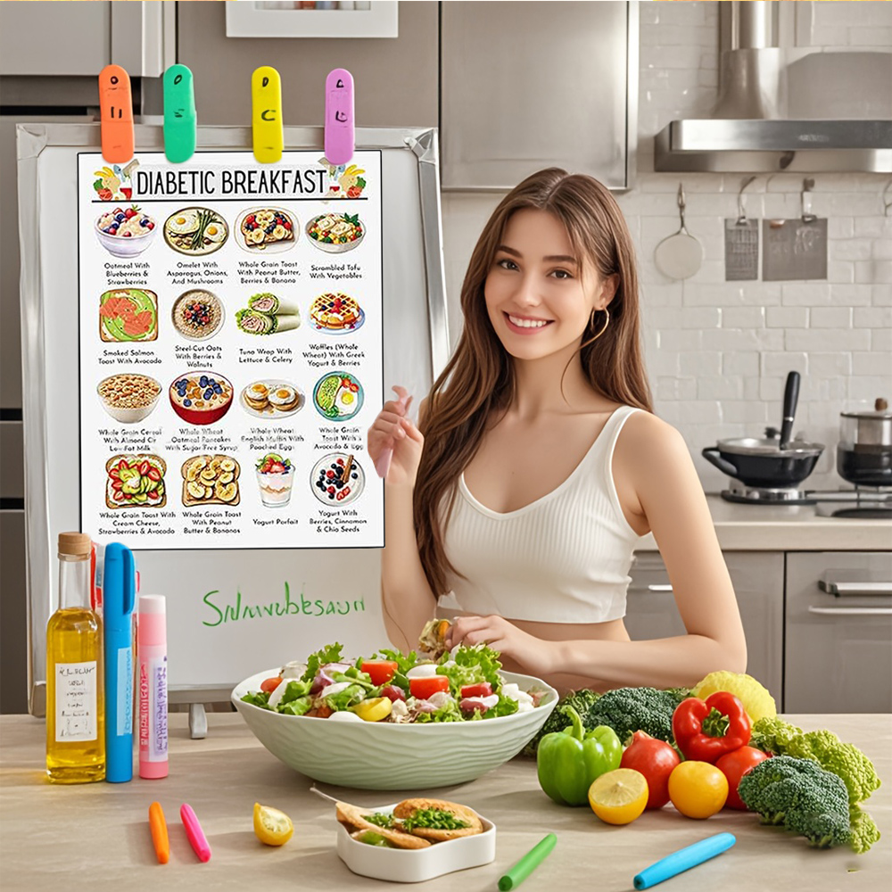 12pcs Diabetic Meal Planner Un - Healthy Snacks Food incelemesi ve fiyatı