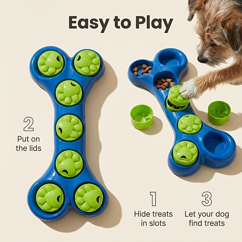 Dog Slow Feeder Toy Bone-Shape - Food Snacks Game incelemesi ve fiyatı