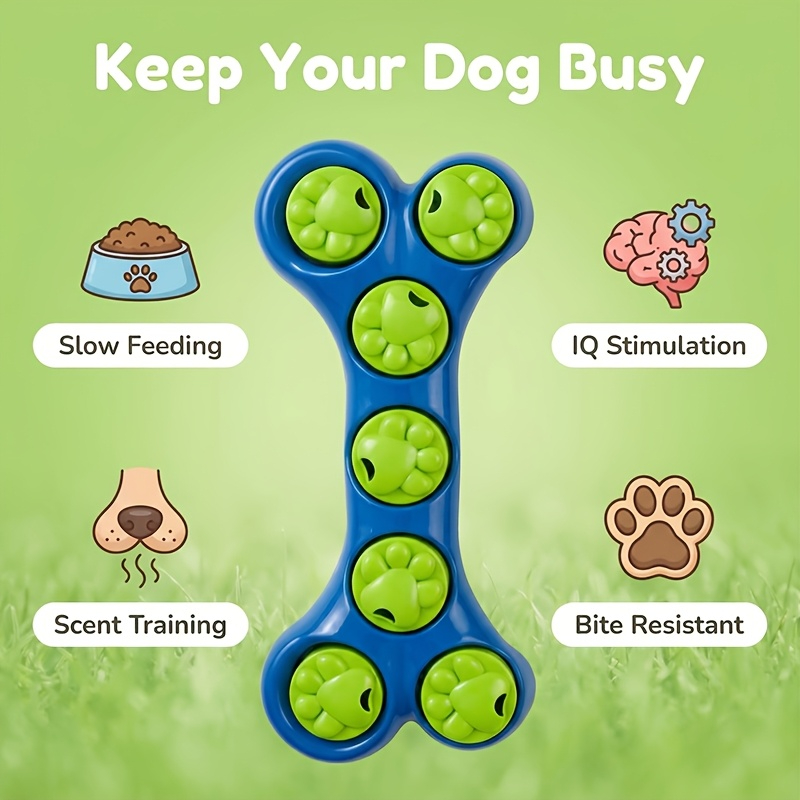 Dog Slow Feeder Toy Bone-Shape - Food Snacks Game incelemesi ve fiyatı