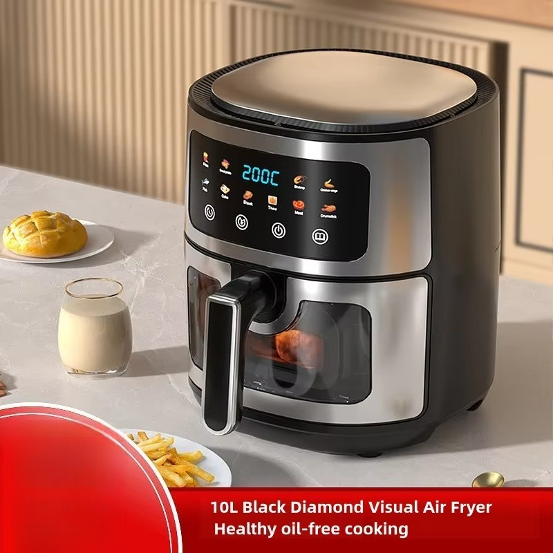 Wholesale 10L Black Air Fryer  - Healthy Snacks Food incelemesi ve fiyatı