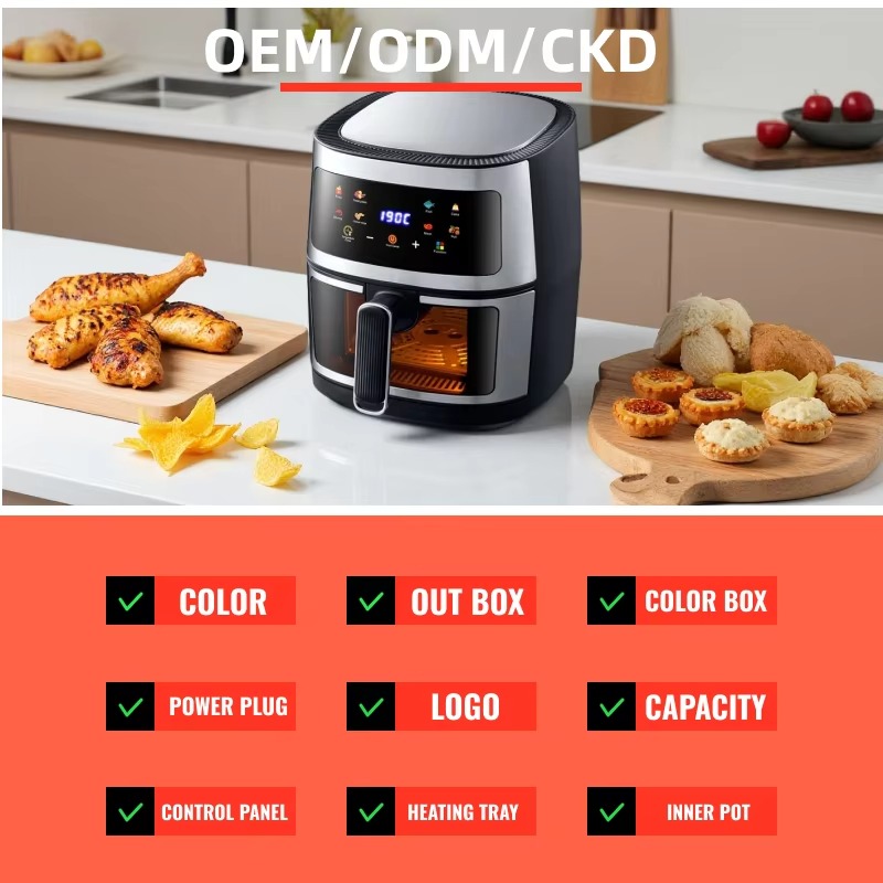 Wholesale 10L Black Air Fryer  - Healthy Snacks Food incelemesi ve fiyatı