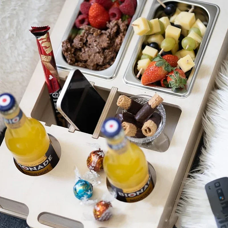 Rectangle Bamboo Tray Desktop  - Food Snacks Drinks incelemesi ve fiyatı