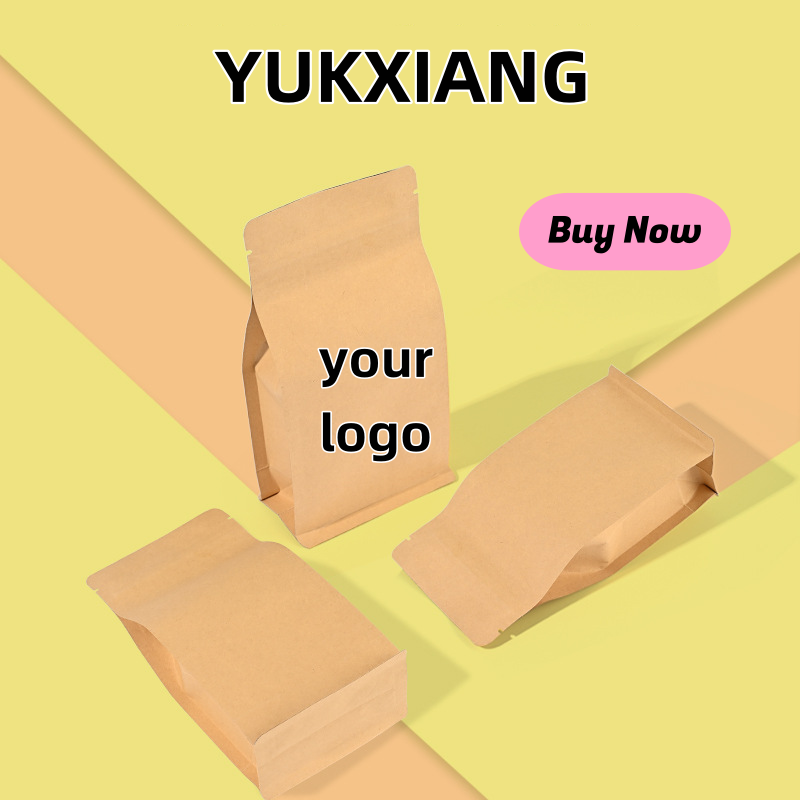 Custom Logo Kraft Paper Alumin - Logo Food Snack incelemesi ve fiyatı