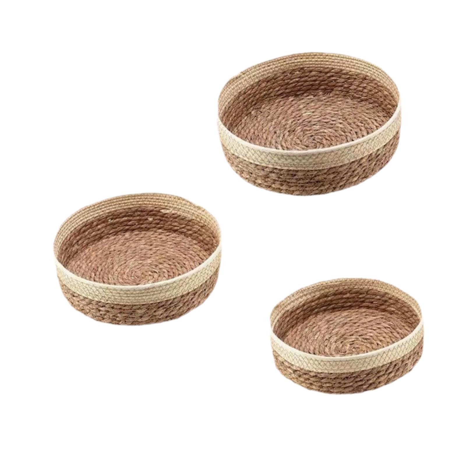 Woven Food Storage Basket Brea - Snacks Food Gift Baskets incelemesi ve fiyatı