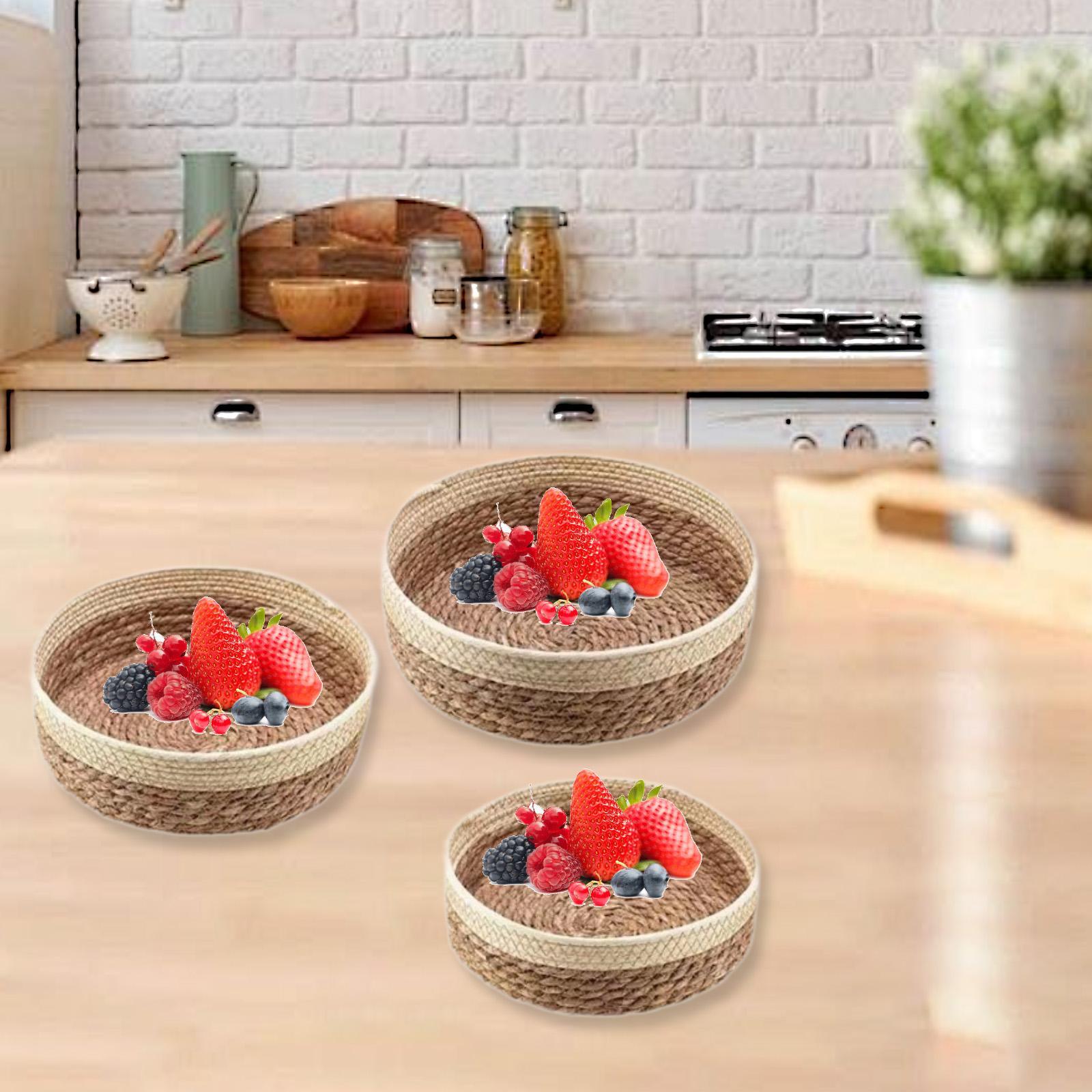 Woven Food Storage Basket Brea - Snacks Food Gift Baskets incelemesi ve fiyatı