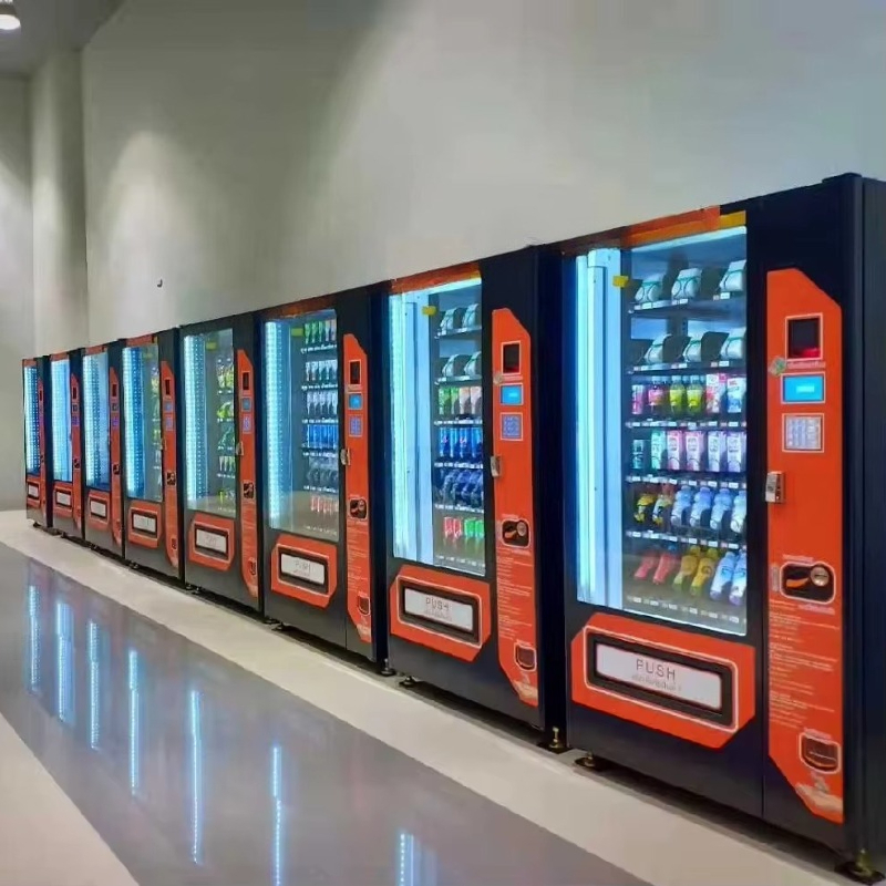 Customized Touch Screen Smart  - Food Snacks Vending Machine incelemesi ve fiyatı