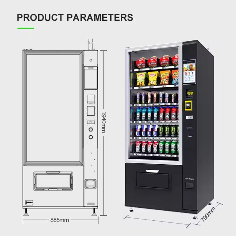 Classic Combo Vending Machine  - Food Snacks Vending Machine incelemesi ve fiyatı