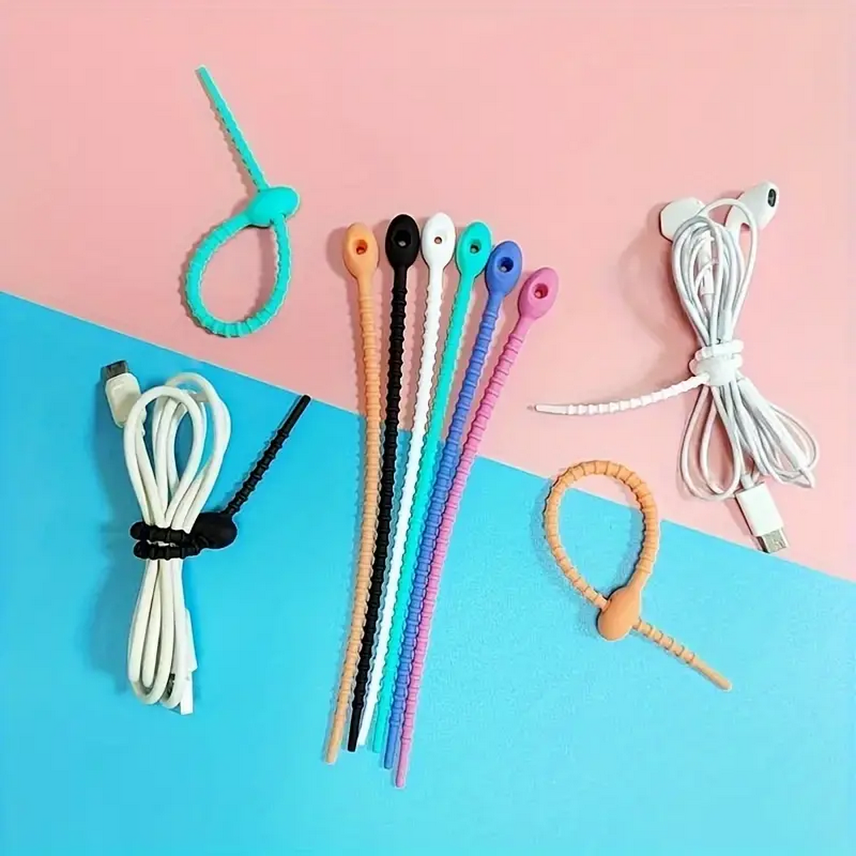 Silicone Reusable Cable Wire O - Food Z incelemesi ve fiyatı