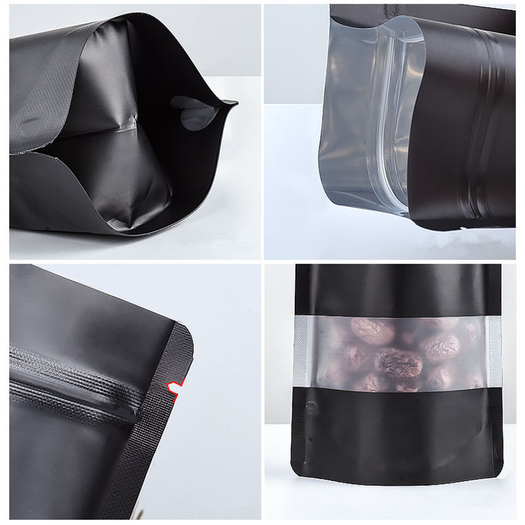 100PCS Stand-up Matte Black Al - Food Z incelemesi ve fiyatı