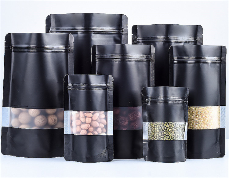100PCS Stand-up Matte Black Al - Food Z incelemesi ve fiyatı