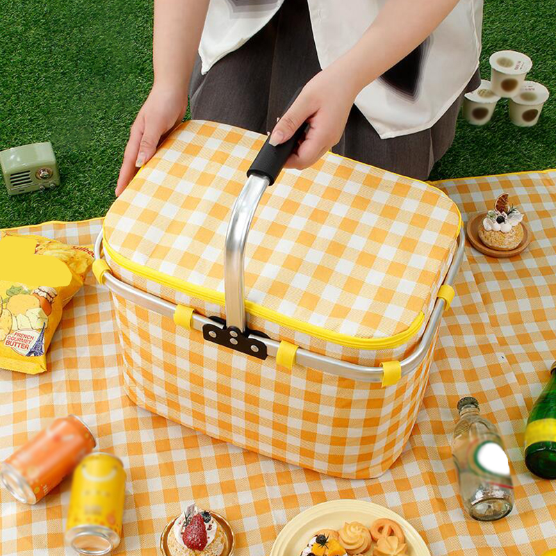 Retro Pastoral Lunch Bag Foldi - Food Snacks Drinks incelemesi ve fiyatı