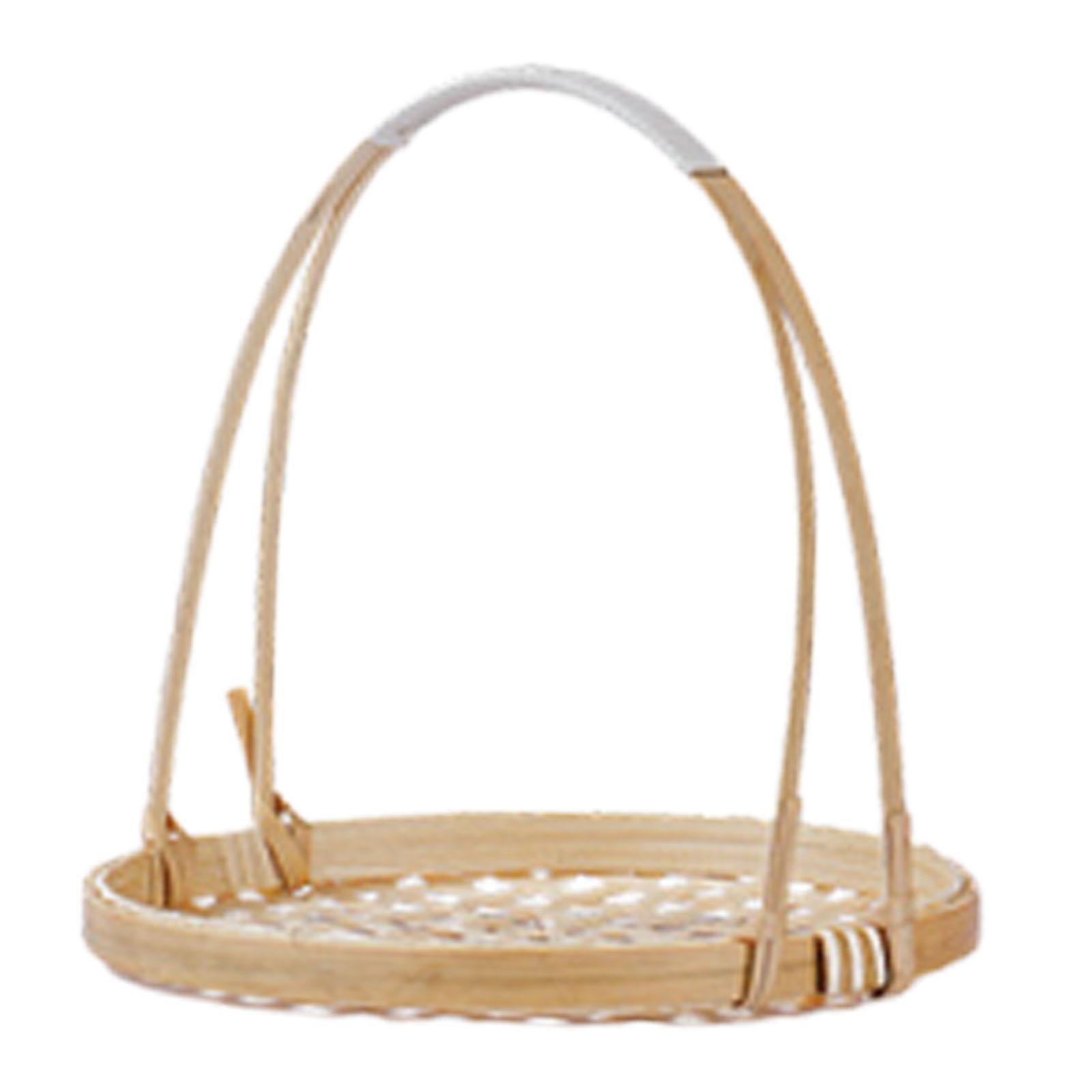 Woven Bamboo Snack Stand Food  - Snacks Food Gift Baskets incelemesi ve fiyatı