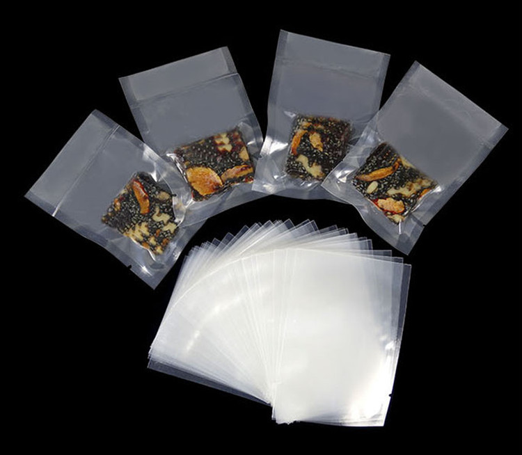 100PCS Open Top Clear Vacuum P - Logo Food Snack incelemesi ve fiyatı