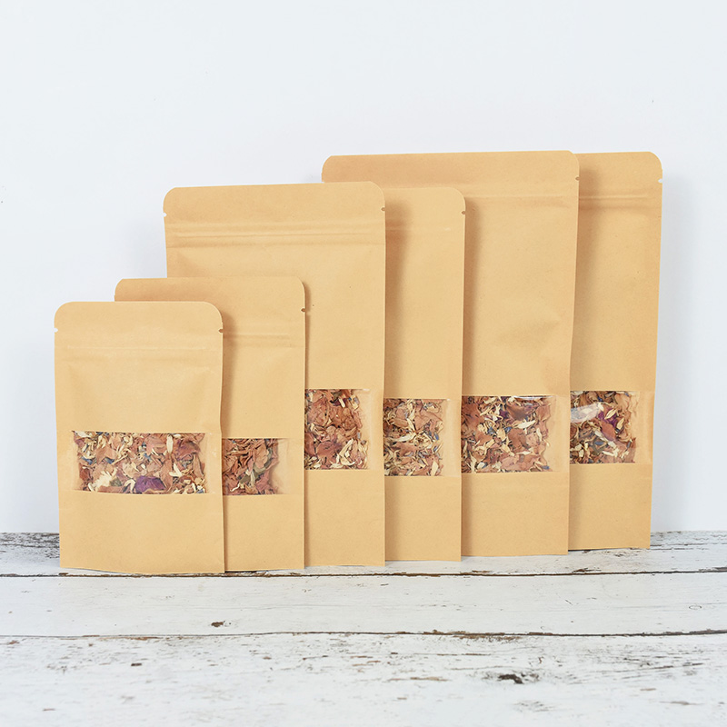 20/50pcs Kraft Paper Zip Lock  - Food Z incelemesi ve fiyatı