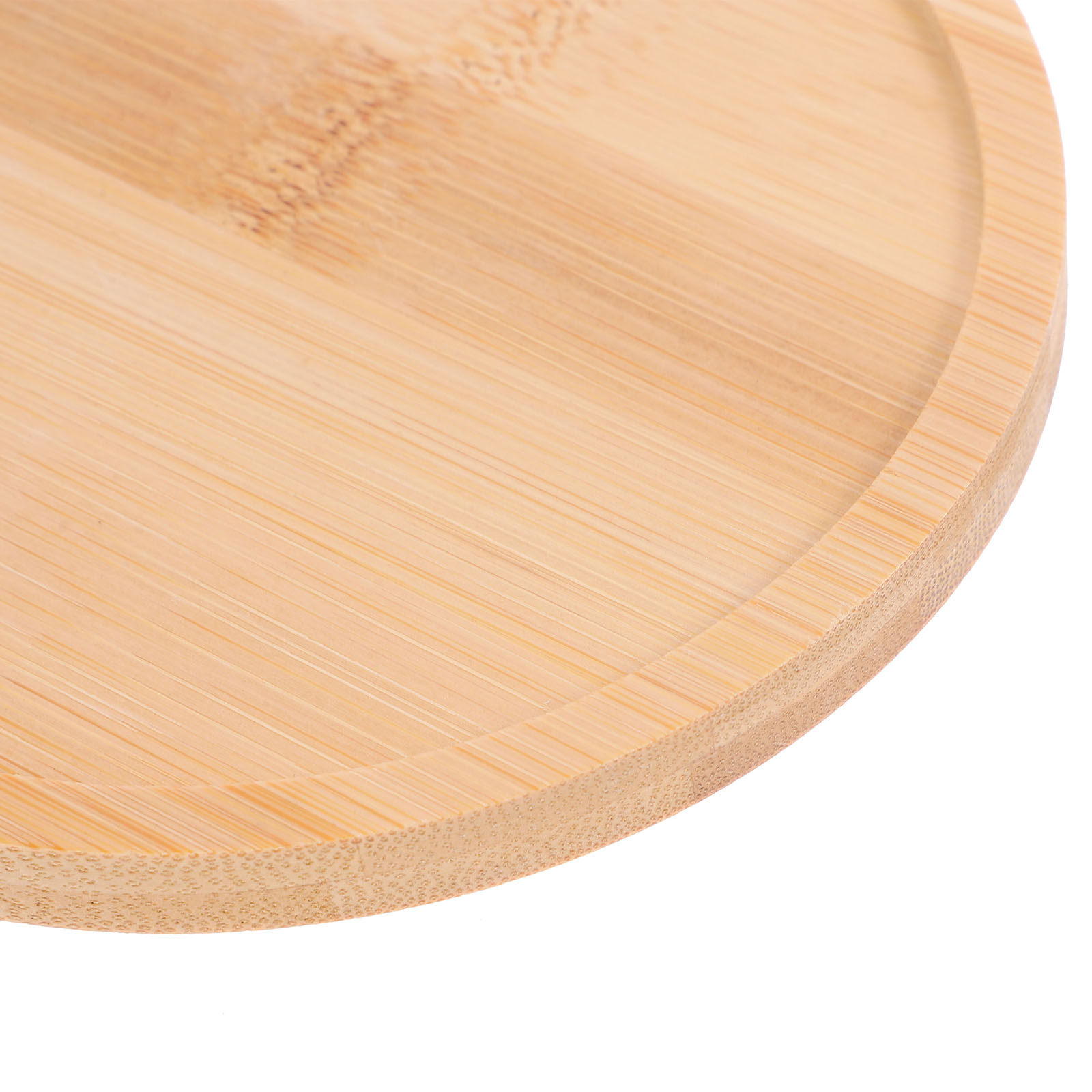 2Pcs Wooden Serving Trays Roun - Food Snacks Drinks incelemesi ve fiyatı