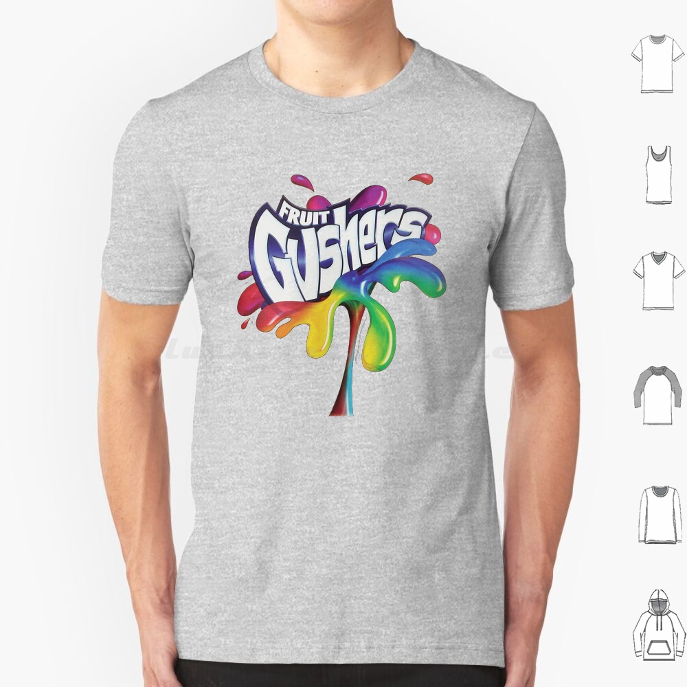 Fruit Gushers 90s Logo T Shirt - Logo Food Snack incelemesi ve fiyatı