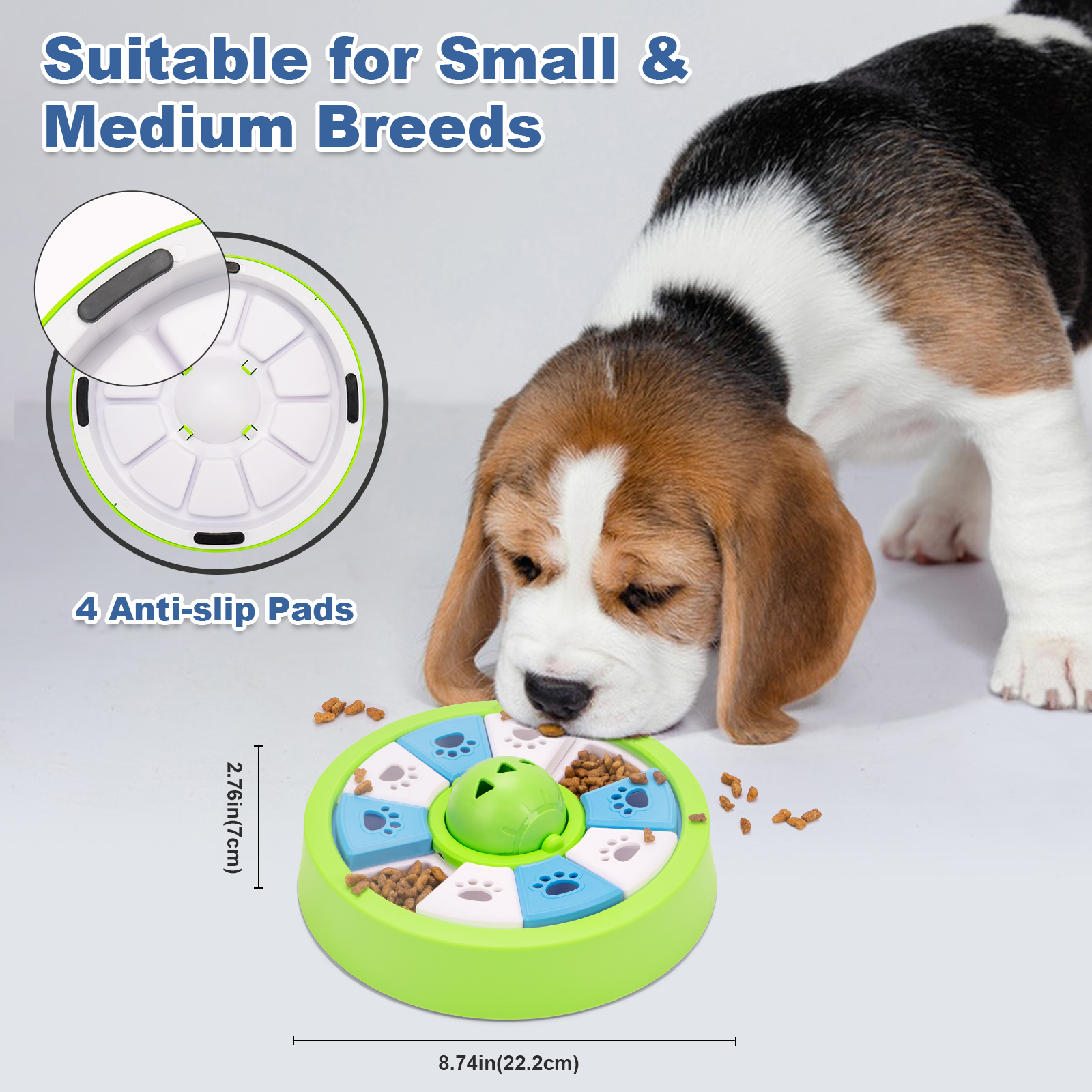 Dog Slow Feeder Bowl Cats Puzz - Food Snacks Game incelemesi ve fiyatı