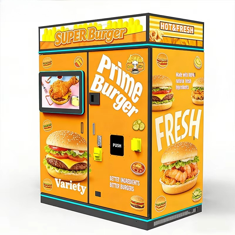 Customized Fast Food Vending M - Food Snacks Vending Machine incelemesi ve fiyatı