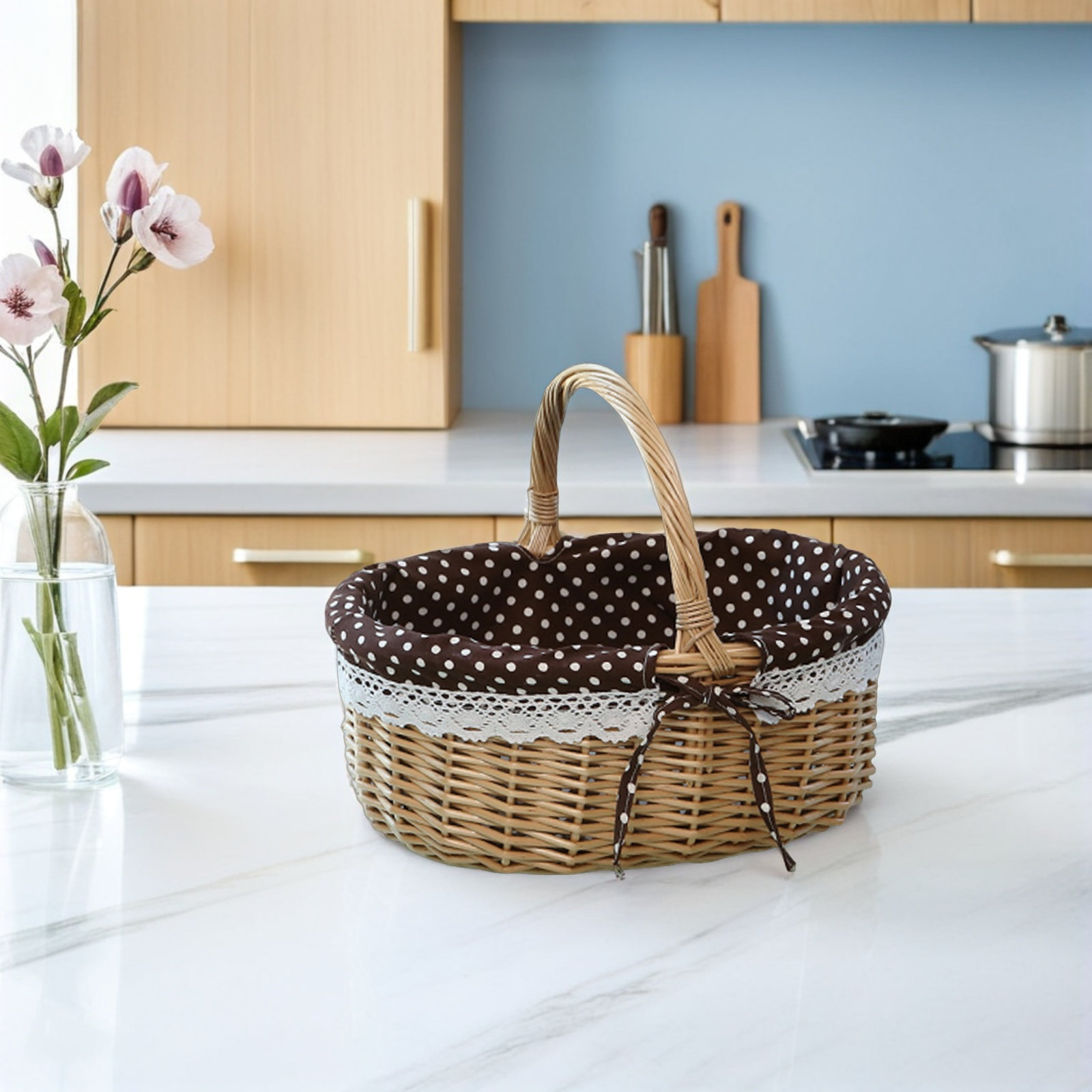 Smooth Beautiful Wicker Fruit  - Snacks Food Gift Baskets incelemesi ve fiyatı