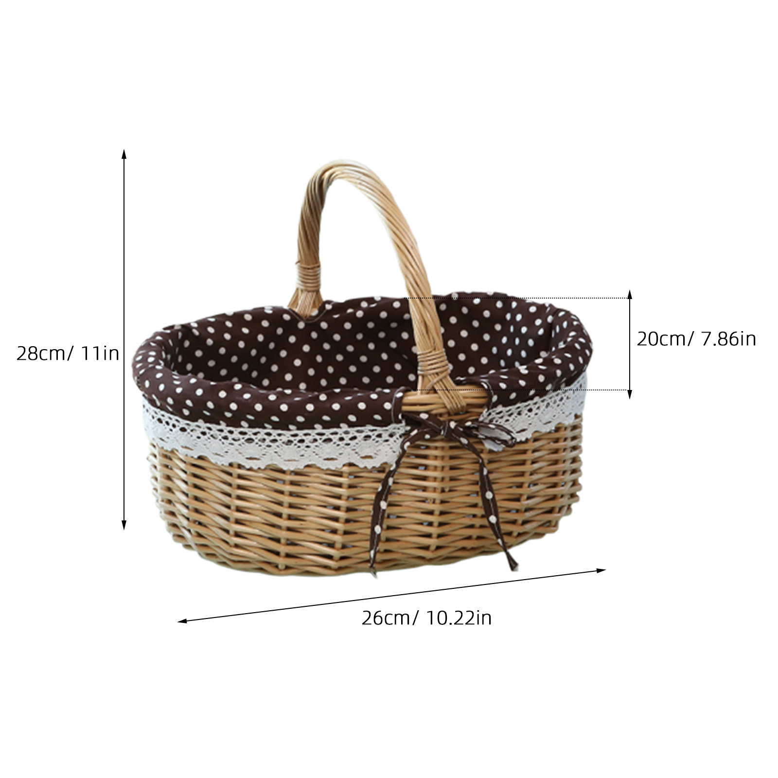 Smooth Beautiful Wicker Fruit  - Snacks Food Gift Baskets incelemesi ve fiyatı
