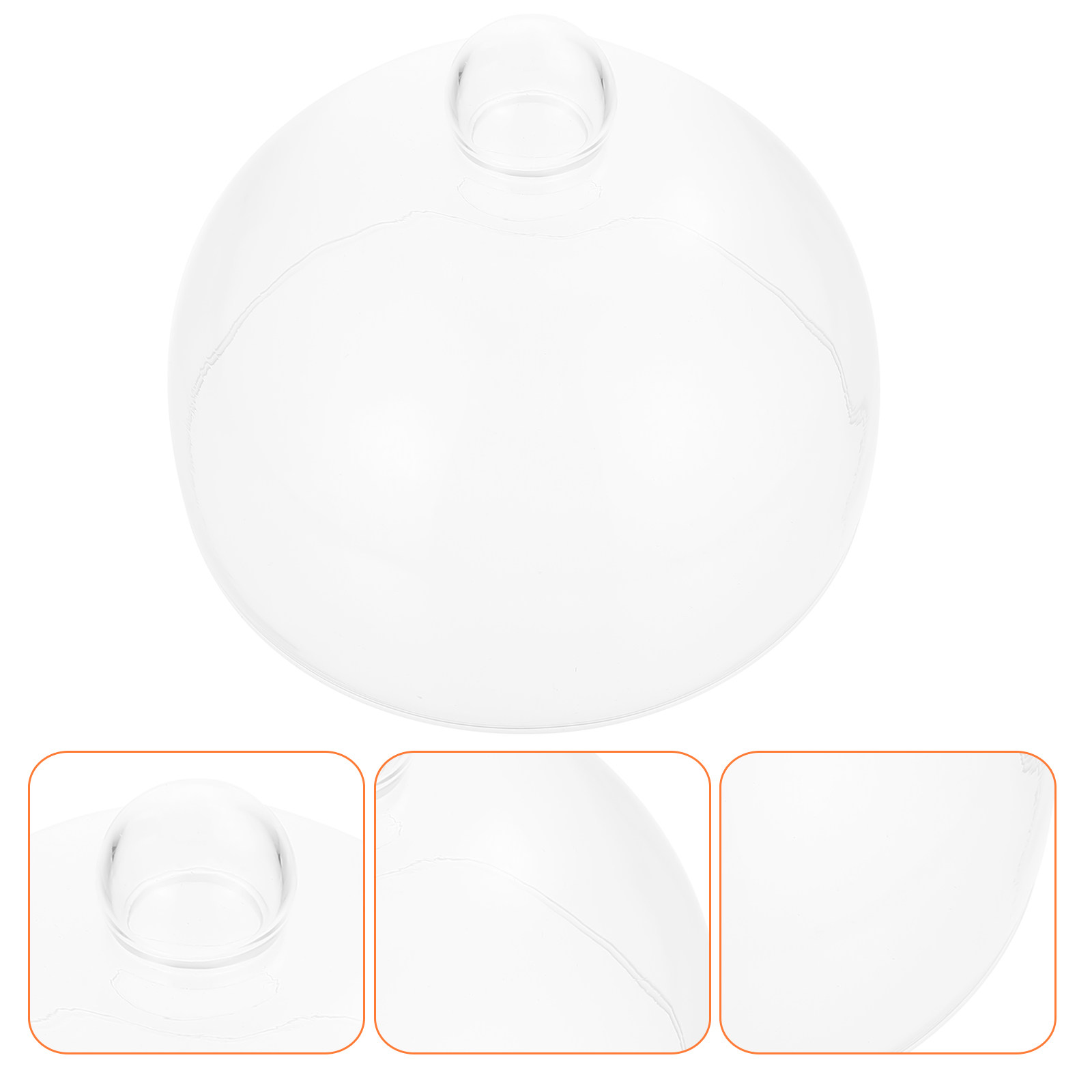Sturdy Glass Food Cover Transp - Healthy Snacks Food incelemesi ve fiyatı
