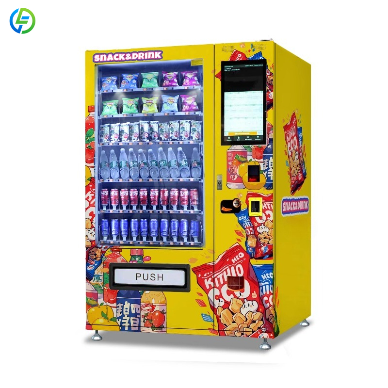 Customized 24H Foods And Drink - Food Snacks Vending Machine incelemesi ve fiyatı