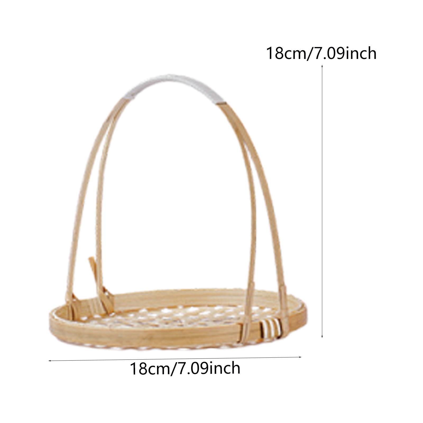Bamboo Woven Snack Organizer M - Snacks Food Gift Baskets incelemesi ve fiyatı