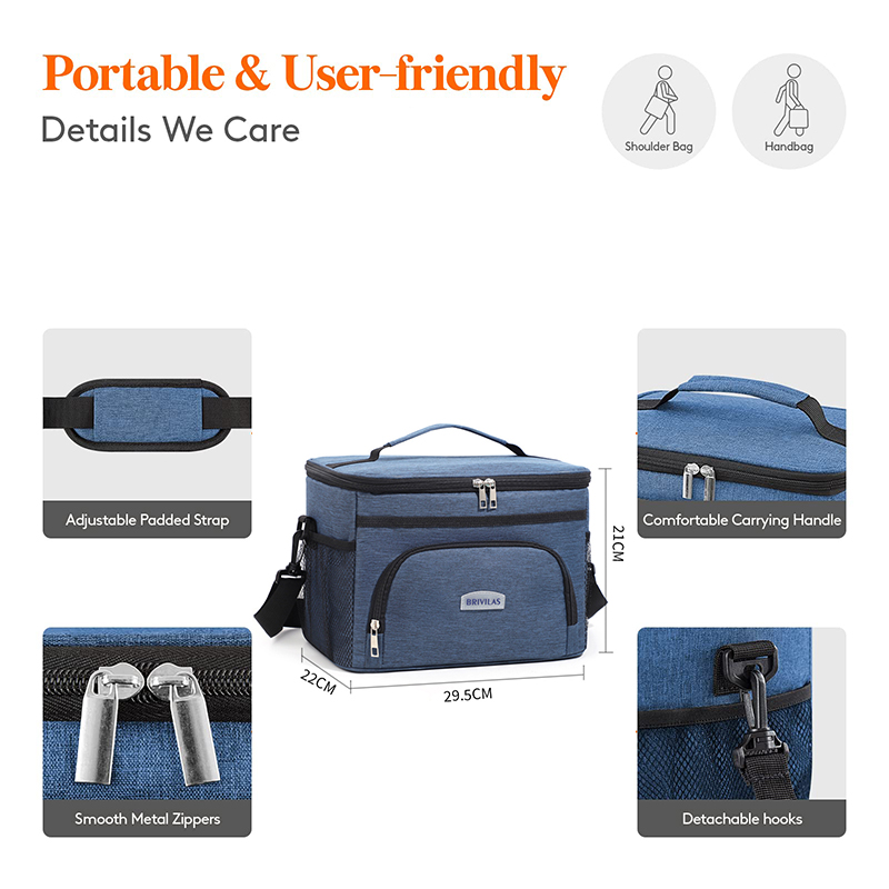 Large Capacity 25L Shoulder Lu - Food Z incelemesi ve fiyatı