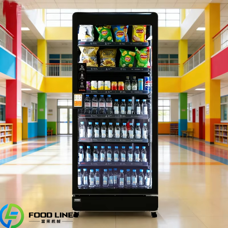 Customized Hot Selling 24 Hour - Food Snacks Vending Machine incelemesi ve fiyatı