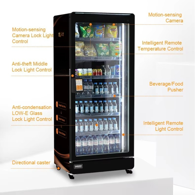 Customized Hot Selling 24 Hour - Food Snacks Vending Machine incelemesi ve fiyatı