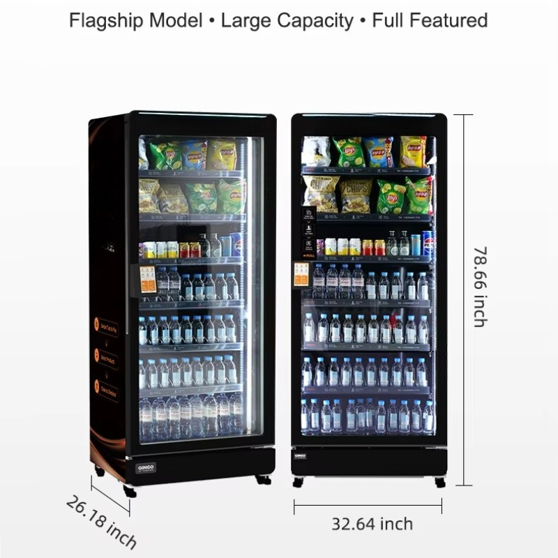 Customized Hot Selling 24 Hour - Food Snacks Vending Machine incelemesi ve fiyatı