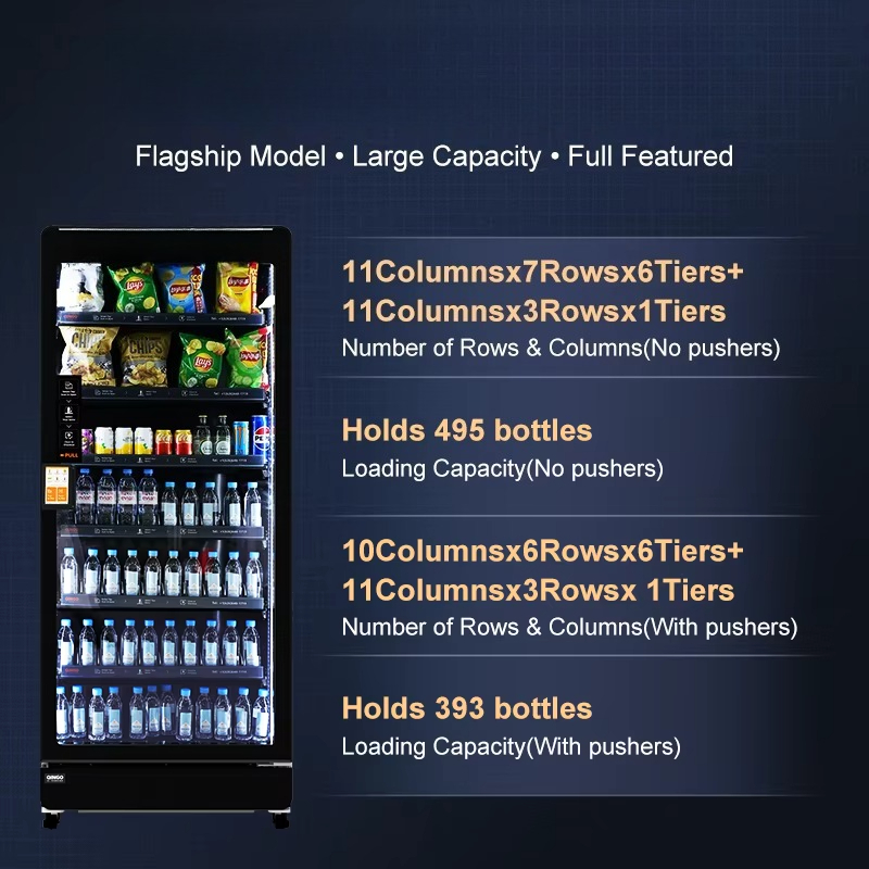 Customized Hot Selling 24 Hour - Food Snacks Vending Machine incelemesi ve fiyatı
