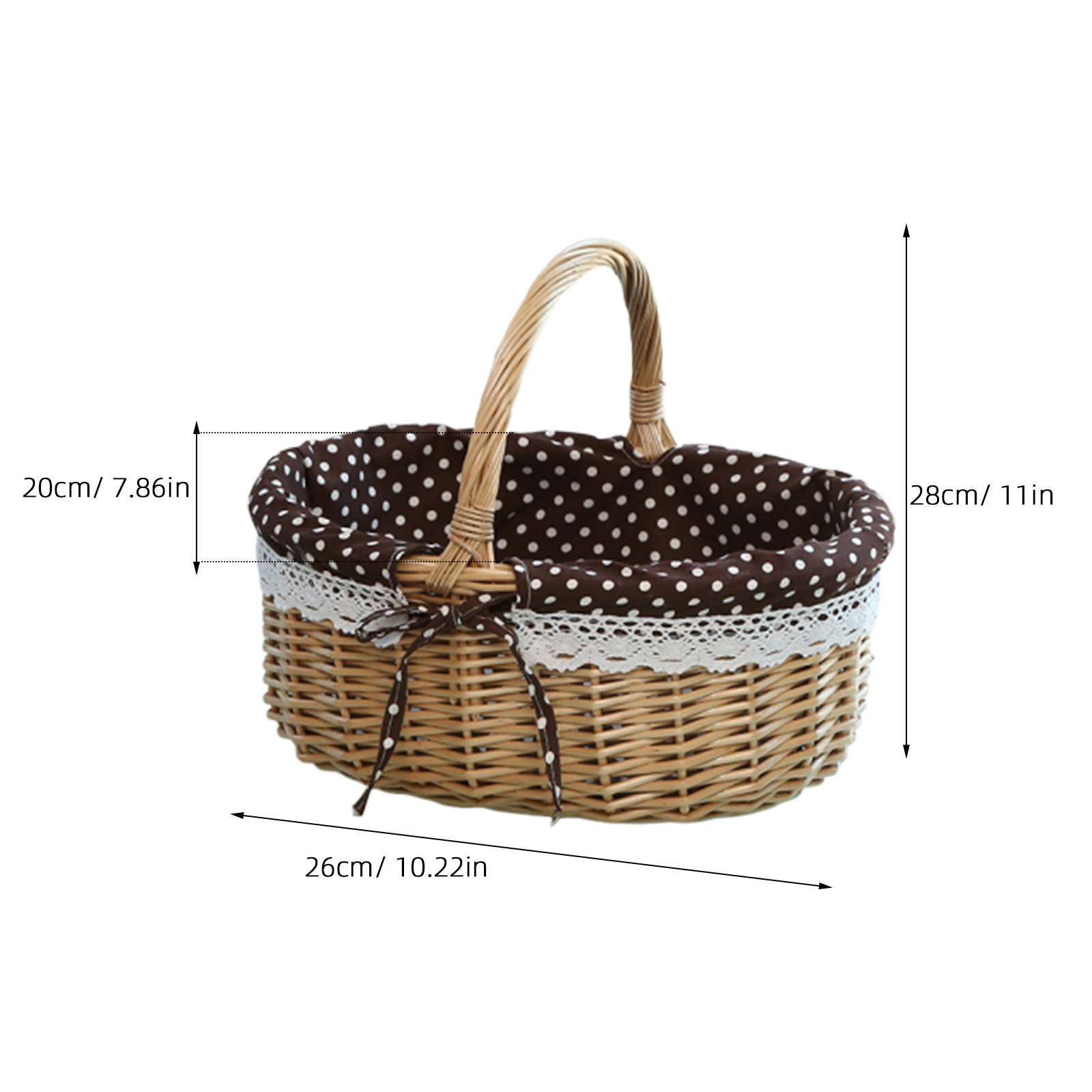 Smooth Beautiful Wicker Fruit  - Snacks Food Gift Baskets incelemesi ve fiyatı