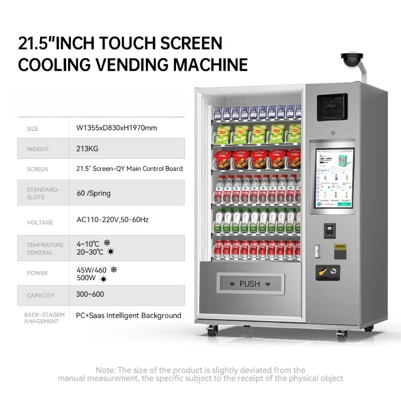 Customized Unattended Smart Sn - Food Snacks Vending Machine incelemesi ve fiyatı