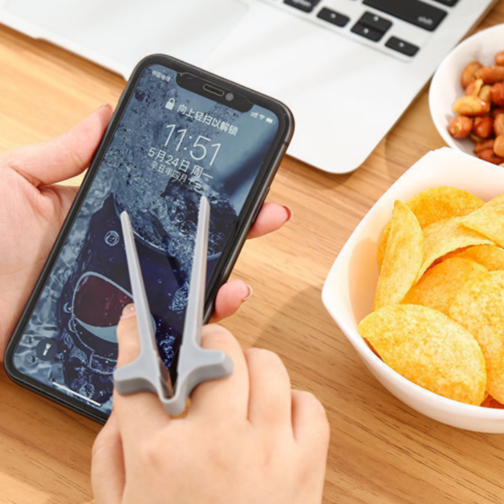 1/4pcs Lazy Snack Clip Finger  - Food Snacks Game incelemesi ve fiyatı