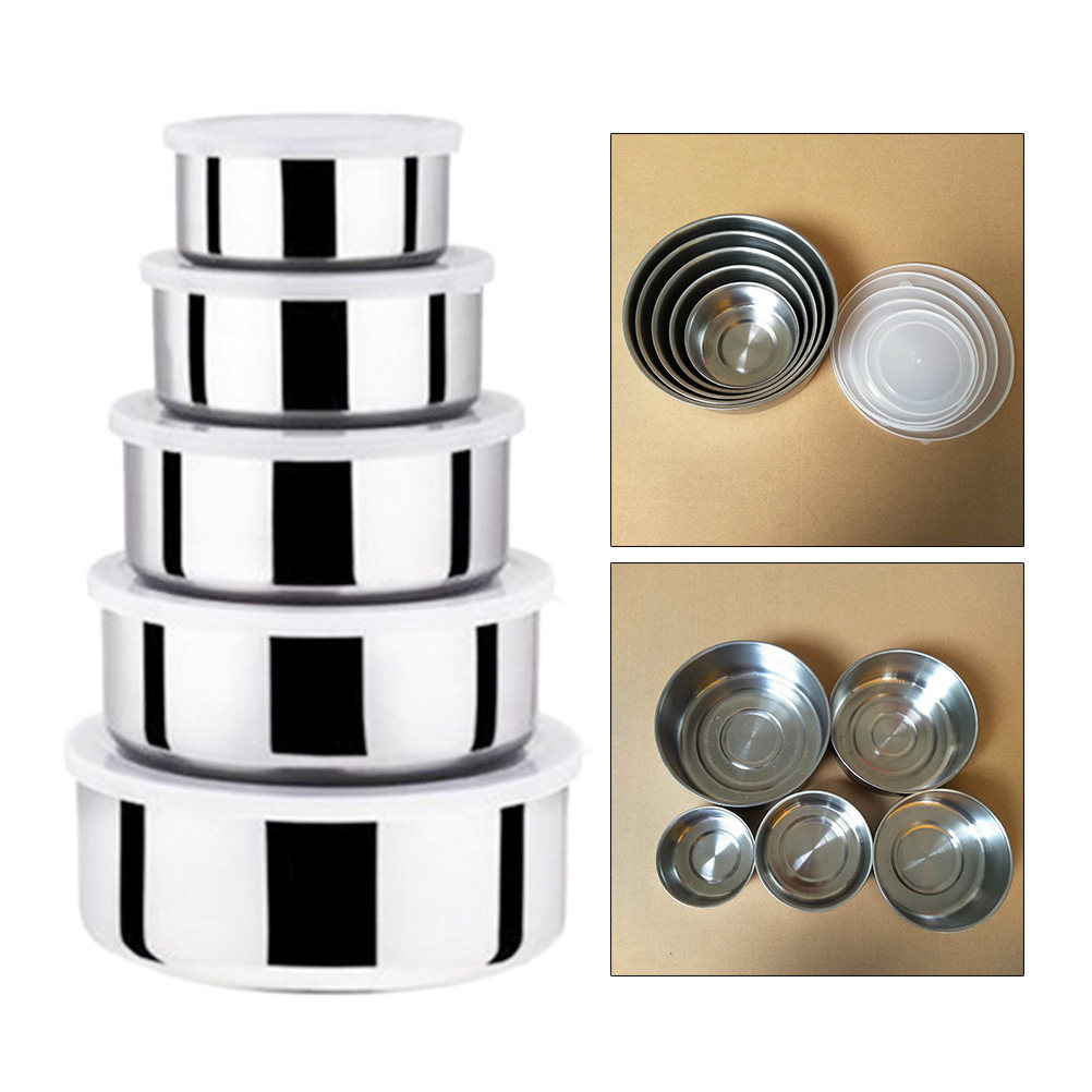 5 Piece Stainless Steel Food S - Healthy Snacks Food incelemesi ve fiyatı