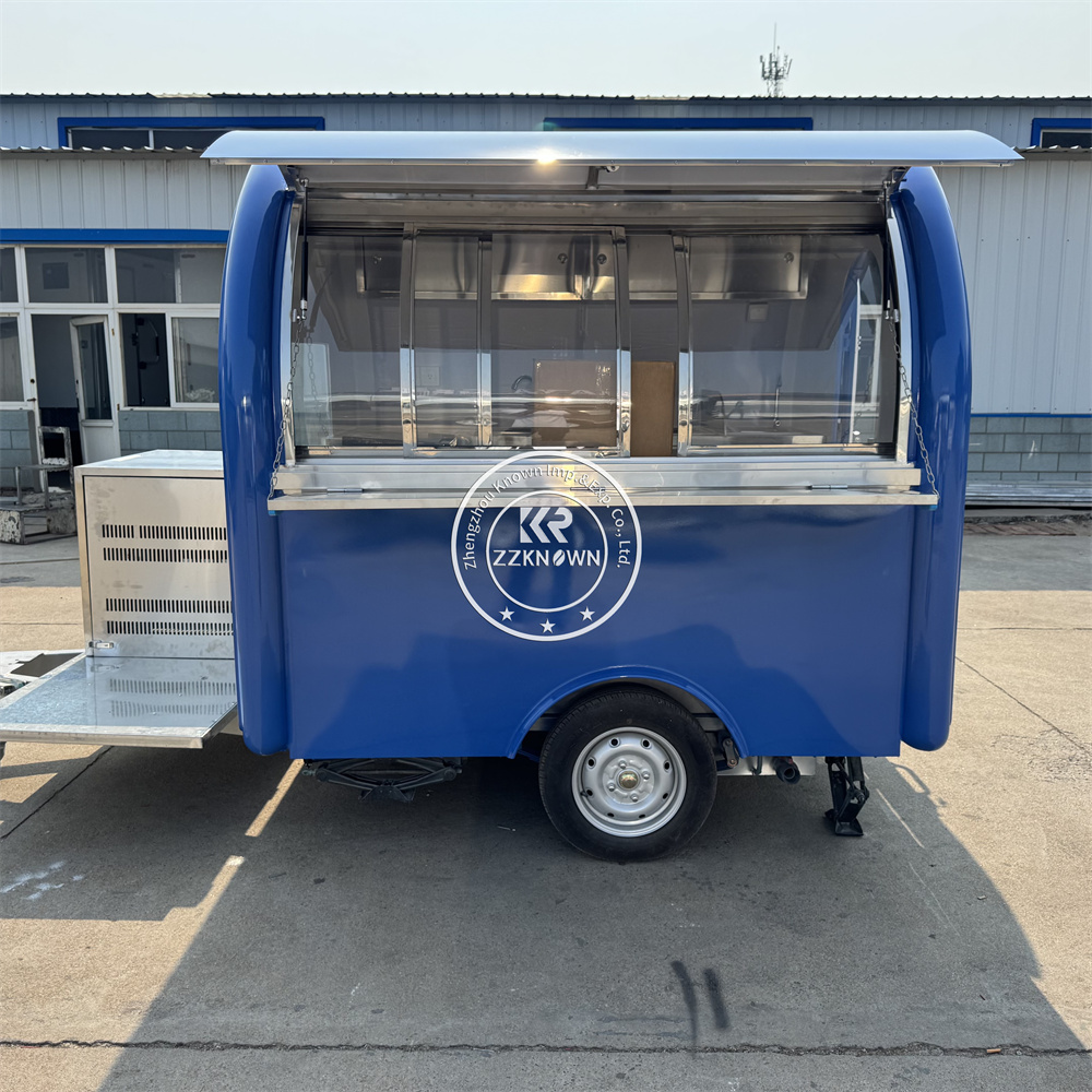 Outdoor Mobile Bar Trailer Tru - Food Snacks Vending Machine incelemesi ve fiyatı